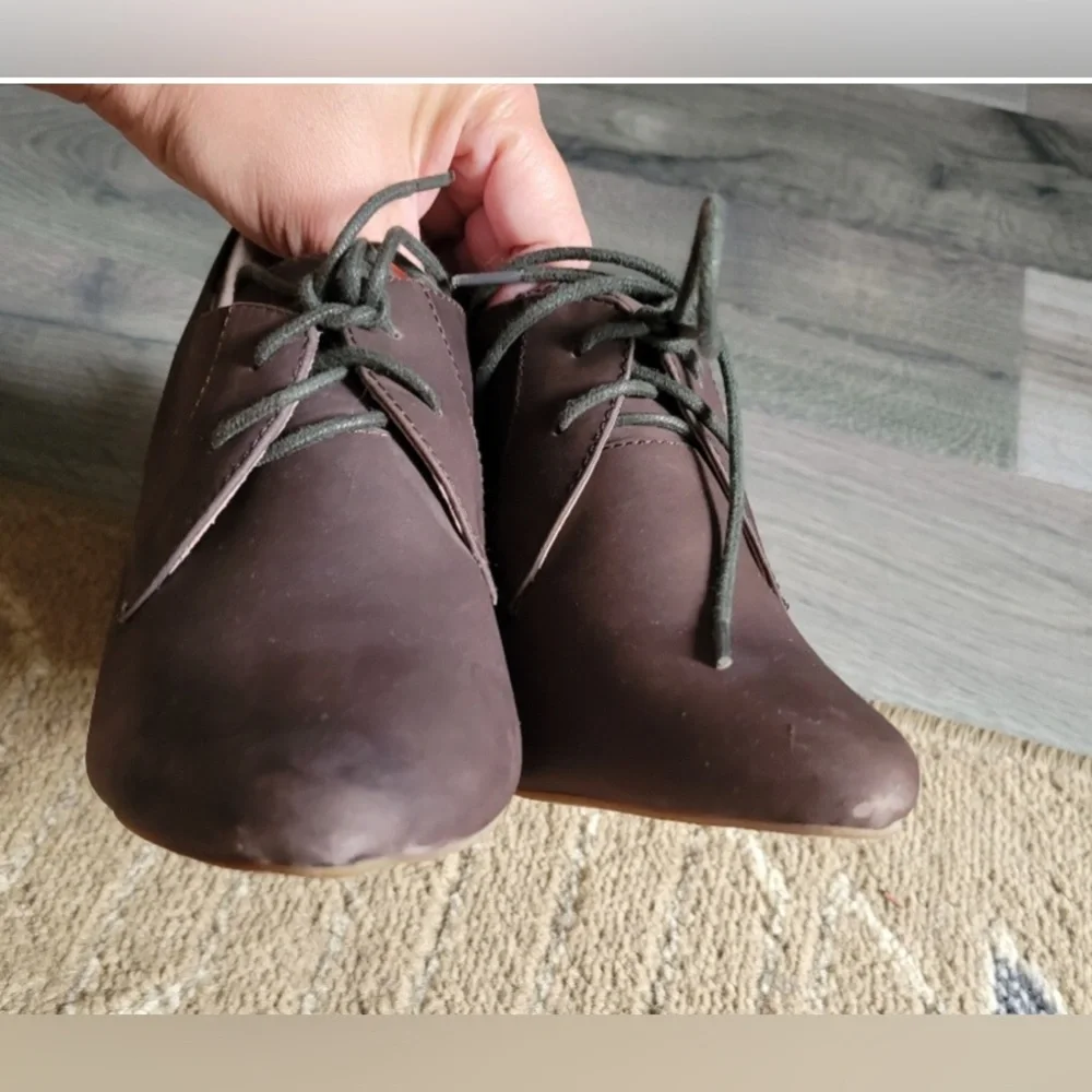 JEFFREY CAMPBELL x FREE PEOPLE wooden heeled shoes - Picture 5 of 9